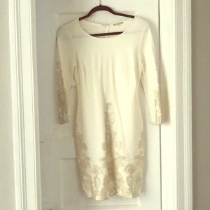 Gianni Binni bodycon white dress